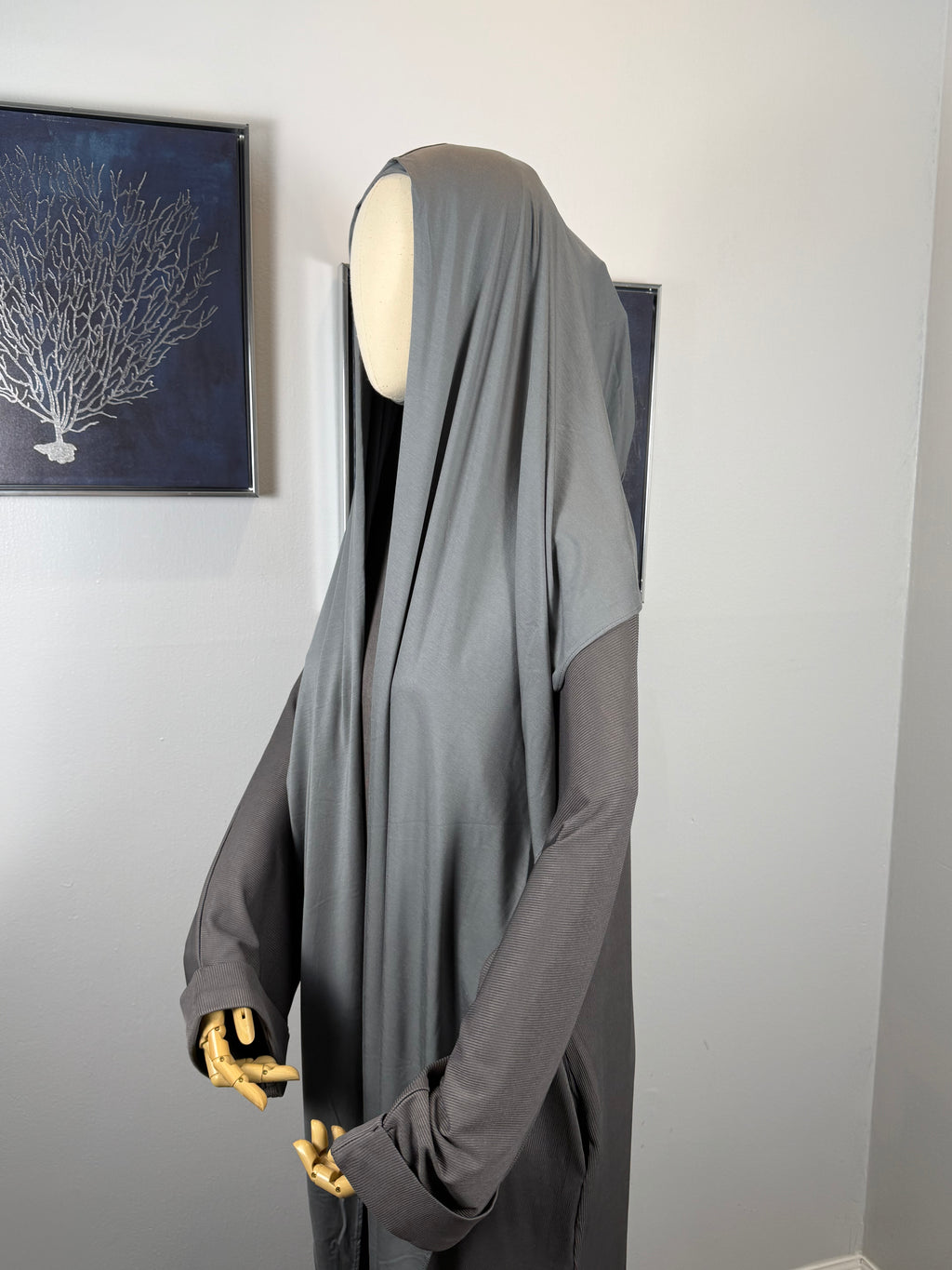 Veila Hooded Hijab Scarf | Tie-Front Modest Capor