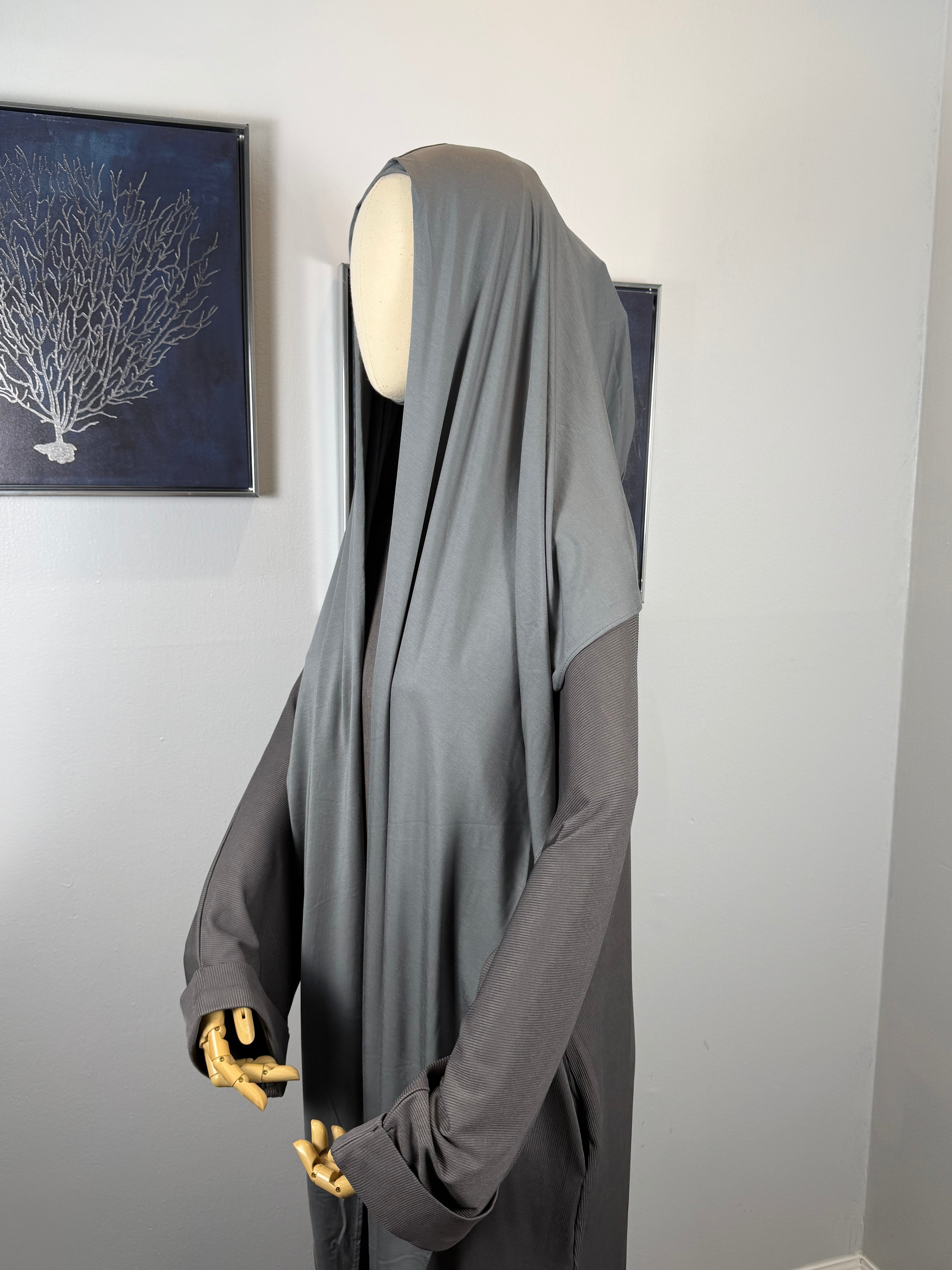 Veila Hooded Hijab Scarf | Tie-Front Modest Capor