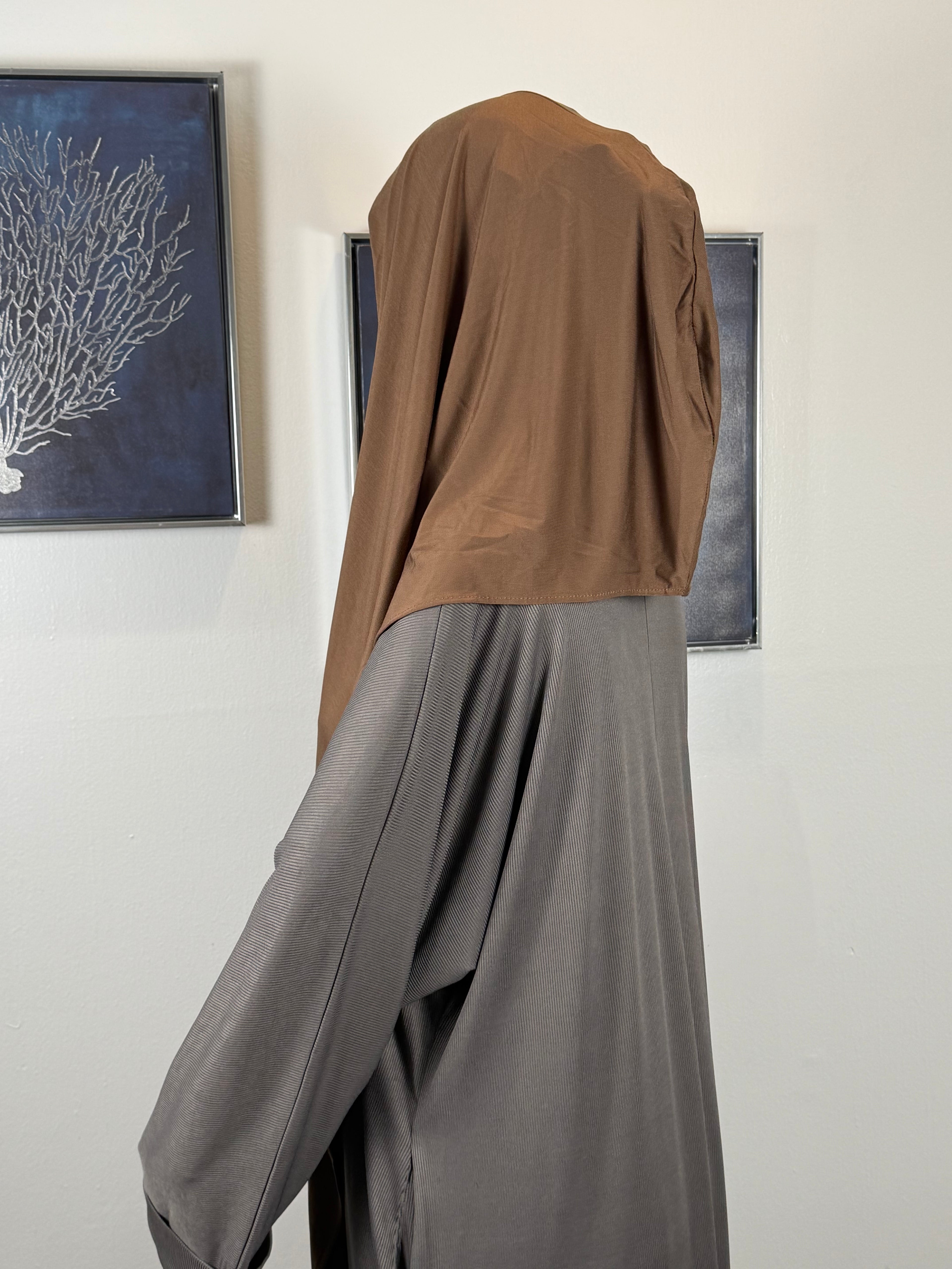 Veila Hooded Hijab Scarf | Tie-Front Modest Capor