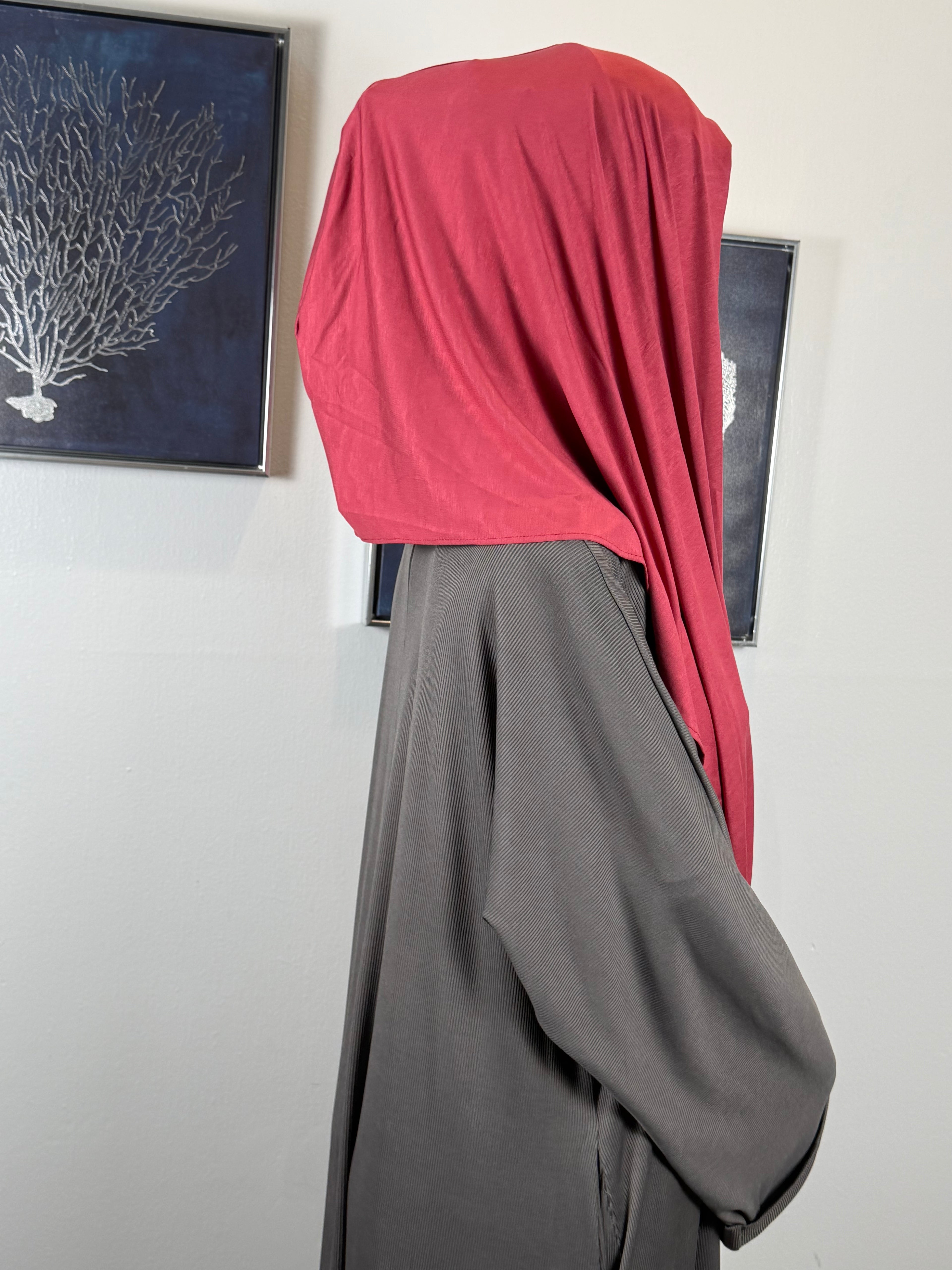 Veila Hooded Hijab Scarf | Tie-Front Modest Capor