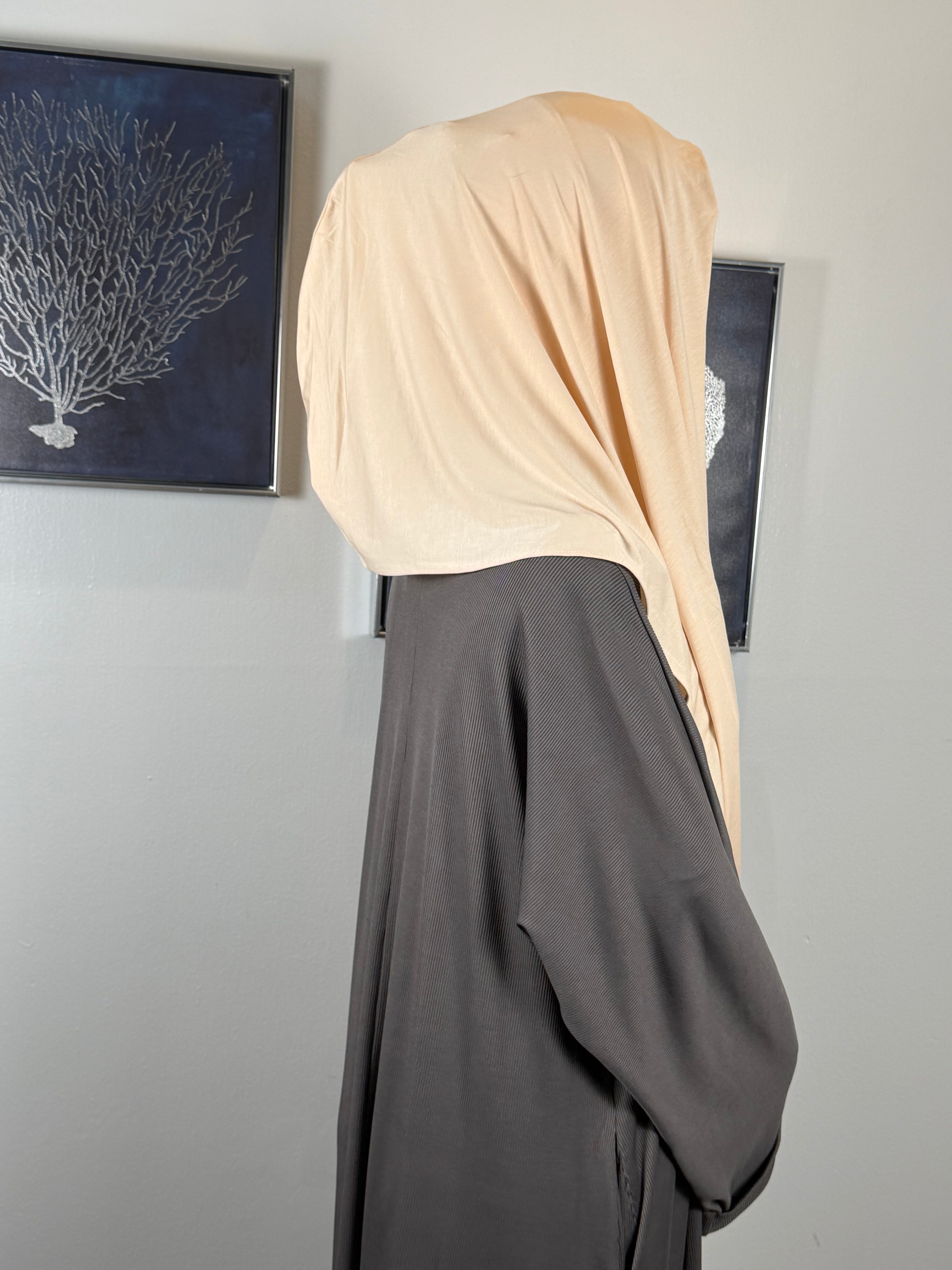 Veila Hooded Hijab Scarf | Tie-Front Modest Capor
