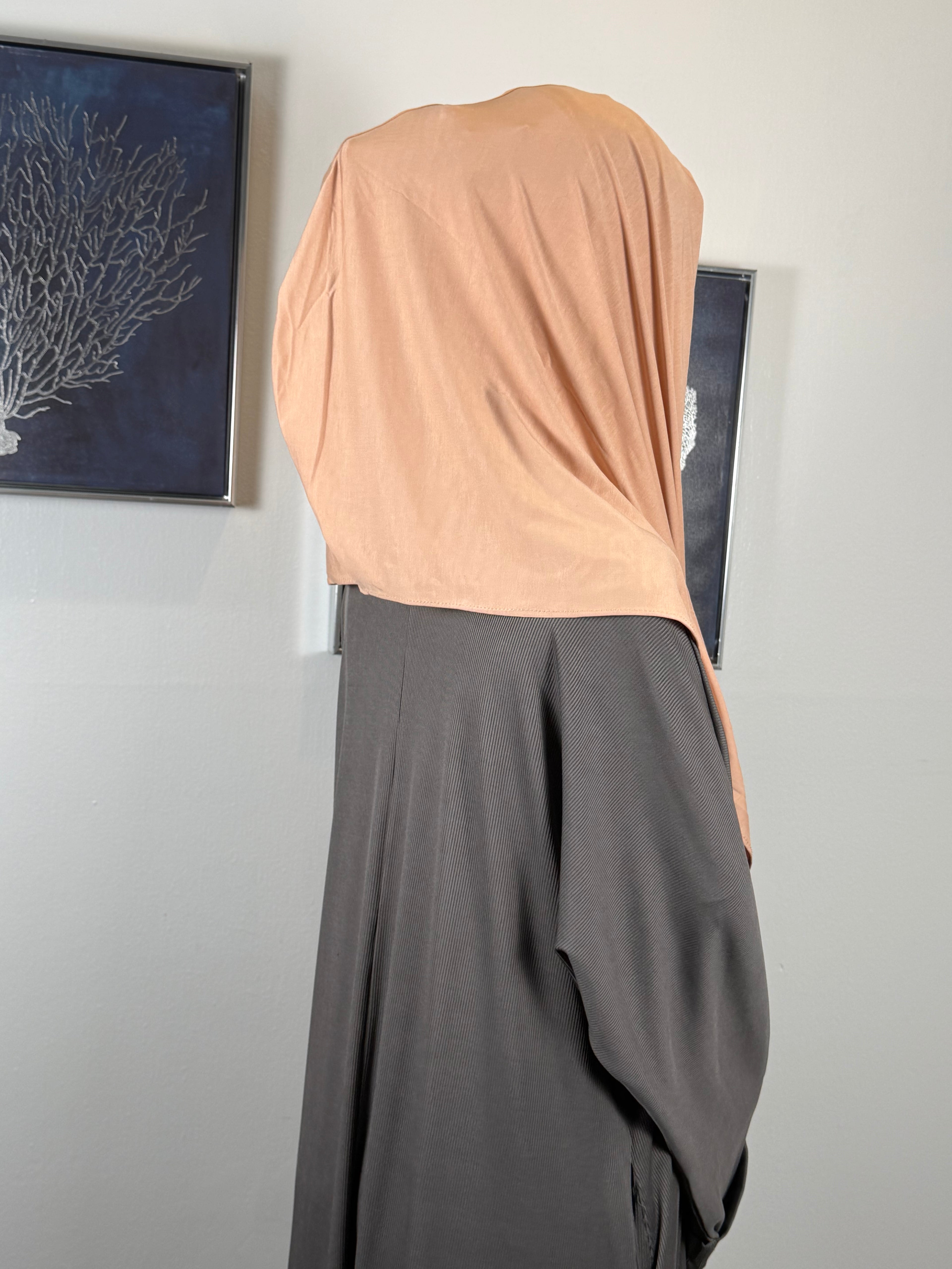 Veila Hooded Hijab Scarf | Tie-Front Modest Capor