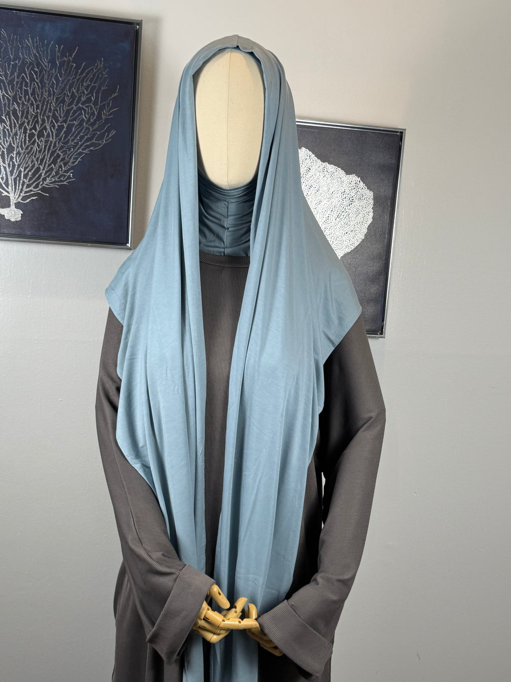 Veila Hooded Hijab Scarf | Tie-Front Modest Capor