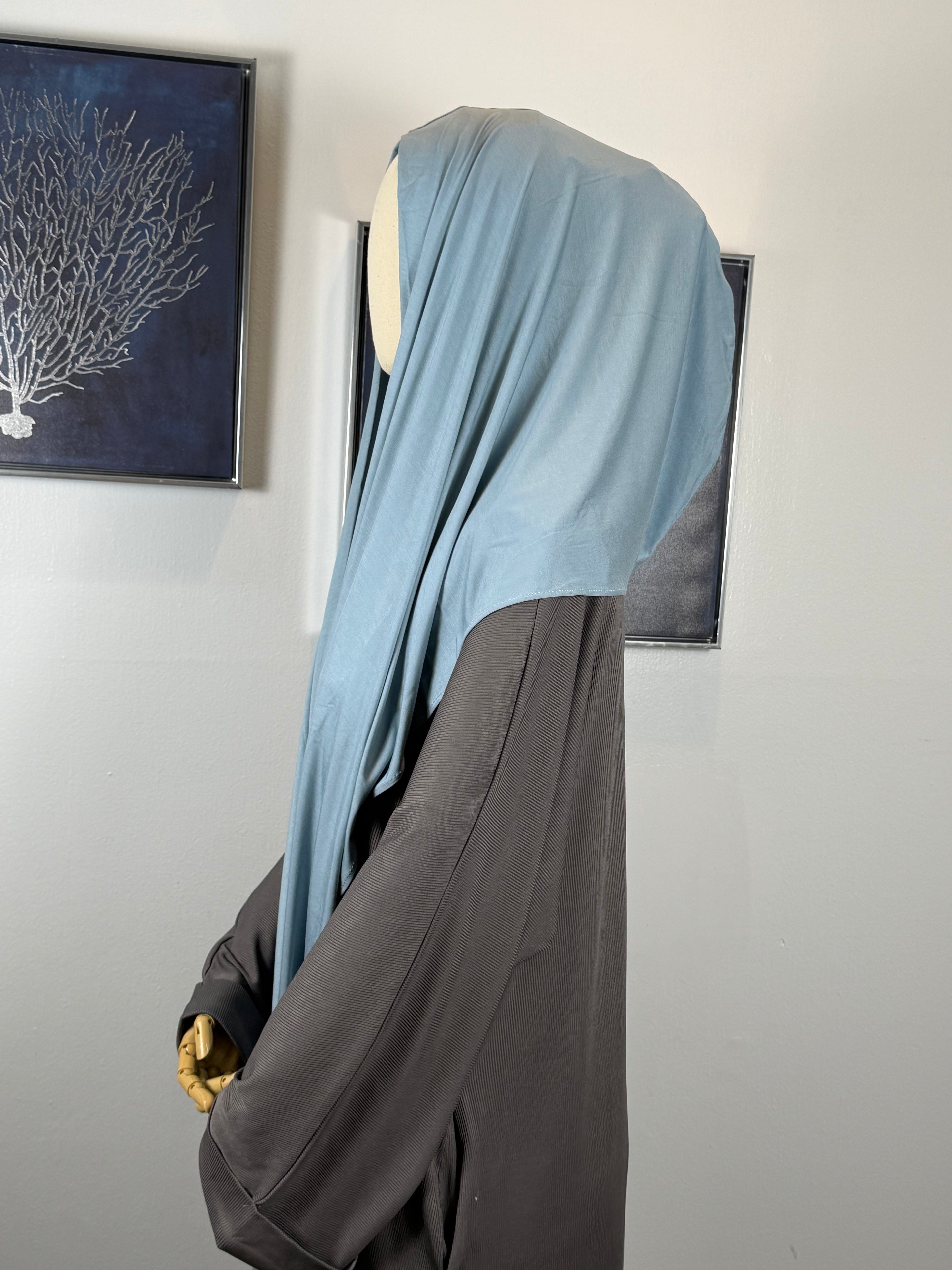 Veila Hooded Hijab Scarf | Tie-Front Modest Capor
