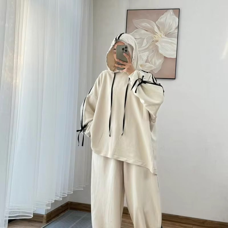 Veila Modest Hoodie and Jogger Set for Women, Hijab Friendly Tracksuit
