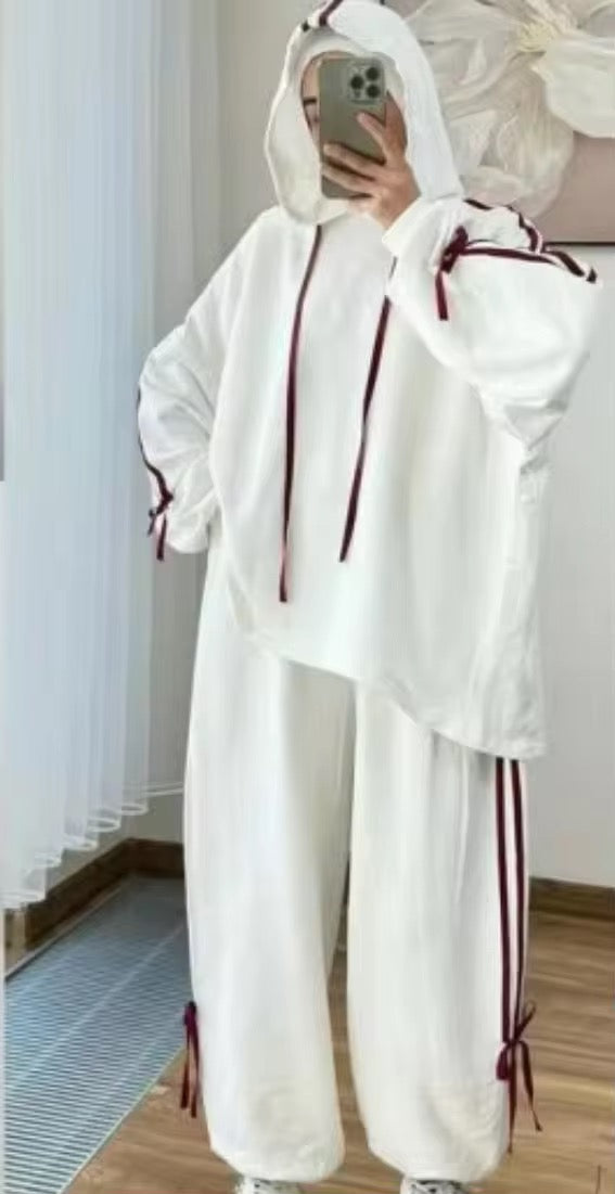 Veila Modest Hoodie and Jogger Set for Women, Hijab Friendly Tracksuit