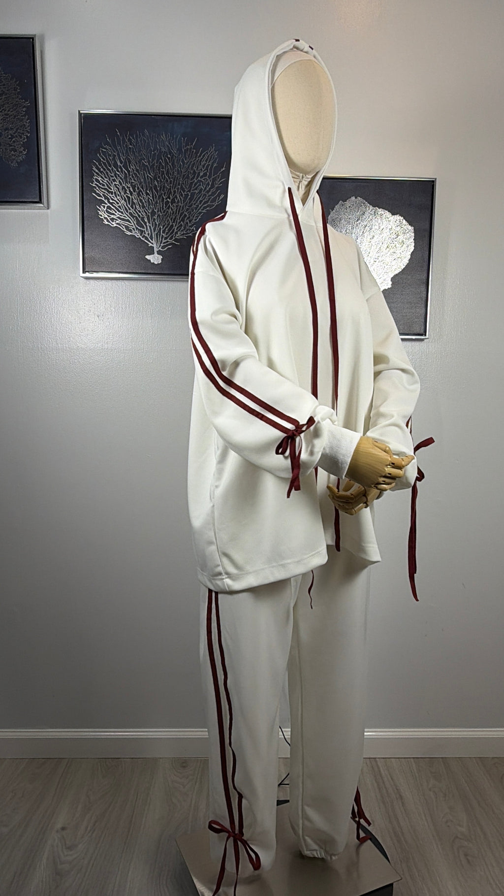 Veila Modest Hoodie and Jogger Set for Women, Hijab Friendly Tracksuit