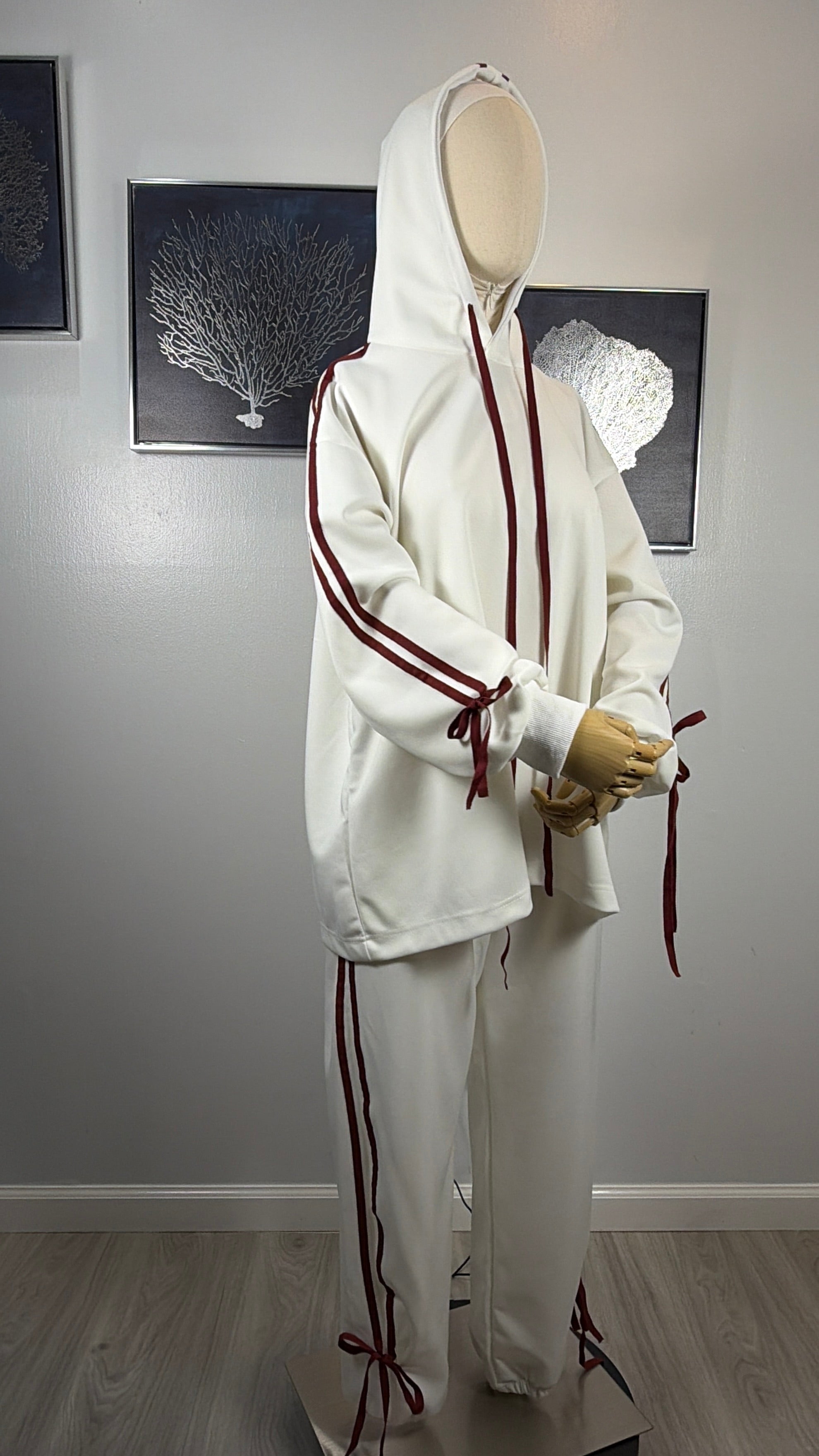Veila Modest Hoodie and Jogger Set for Women, Hijab Friendly Tracksuit