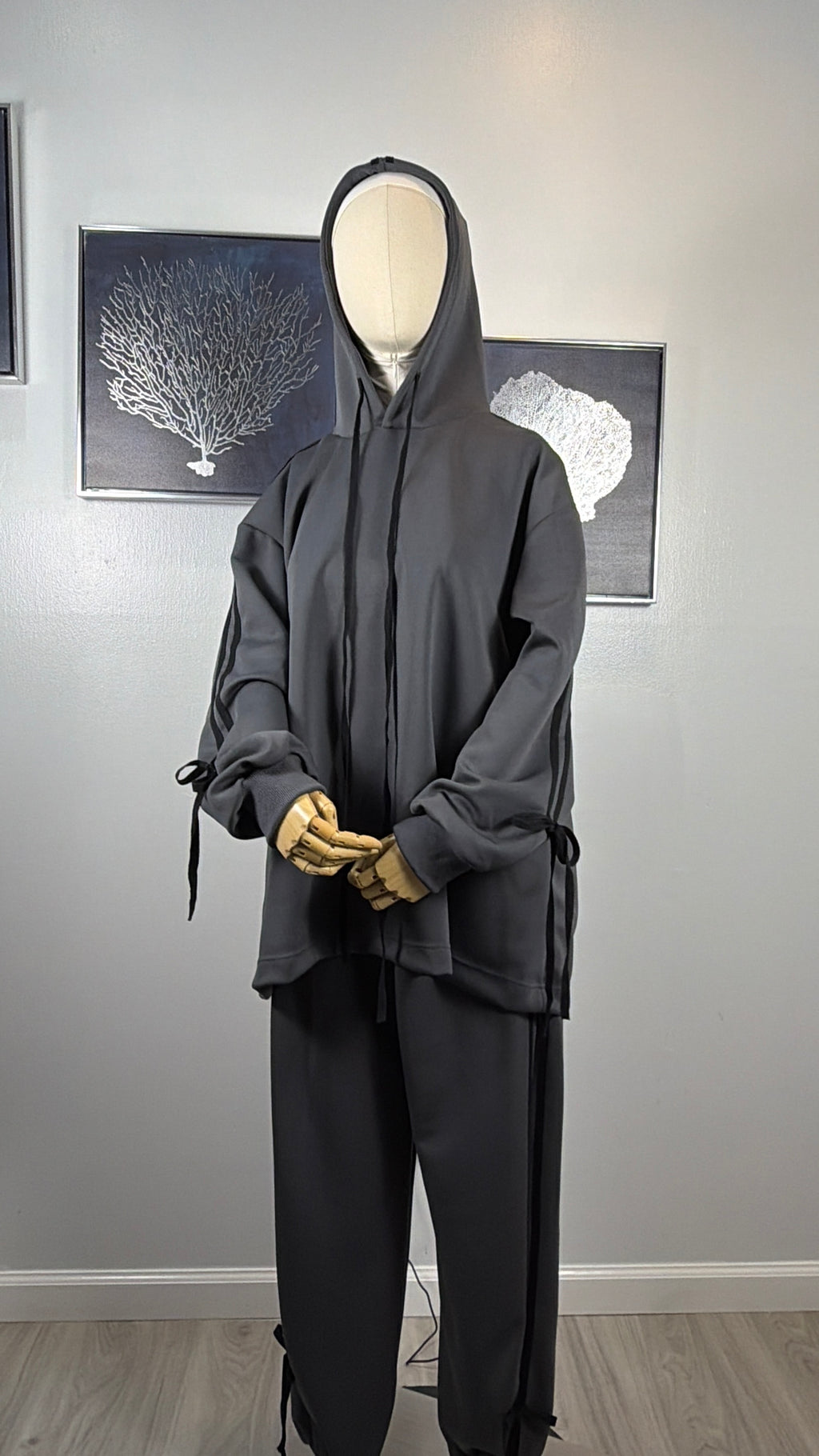 Veila Modest Hoodie and Jogger Set for Women, Hijab Friendly Tracksuit