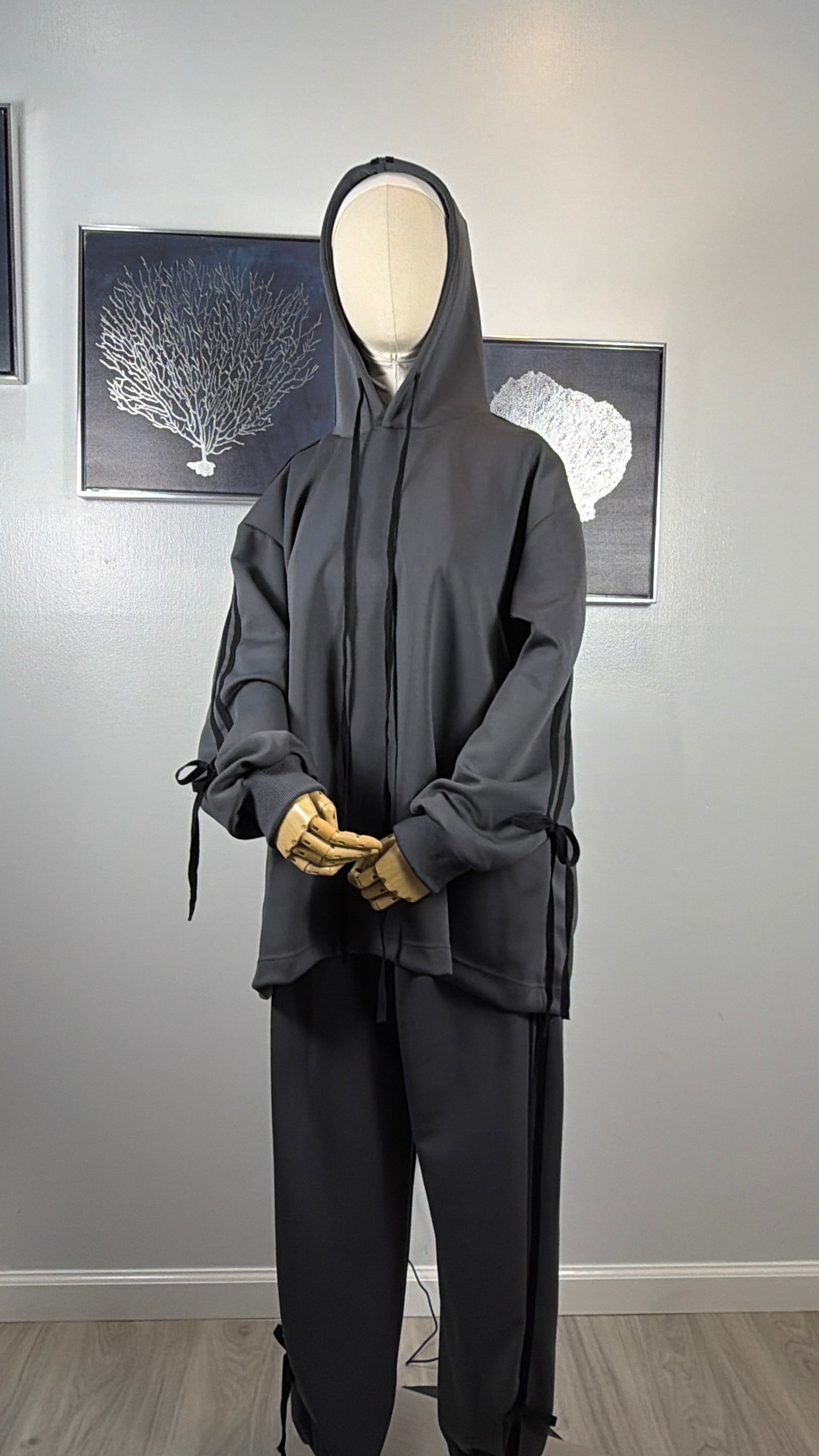 Veila Modest Hoodie and Jogger Set for Women, Hijab Friendly Tracksuit