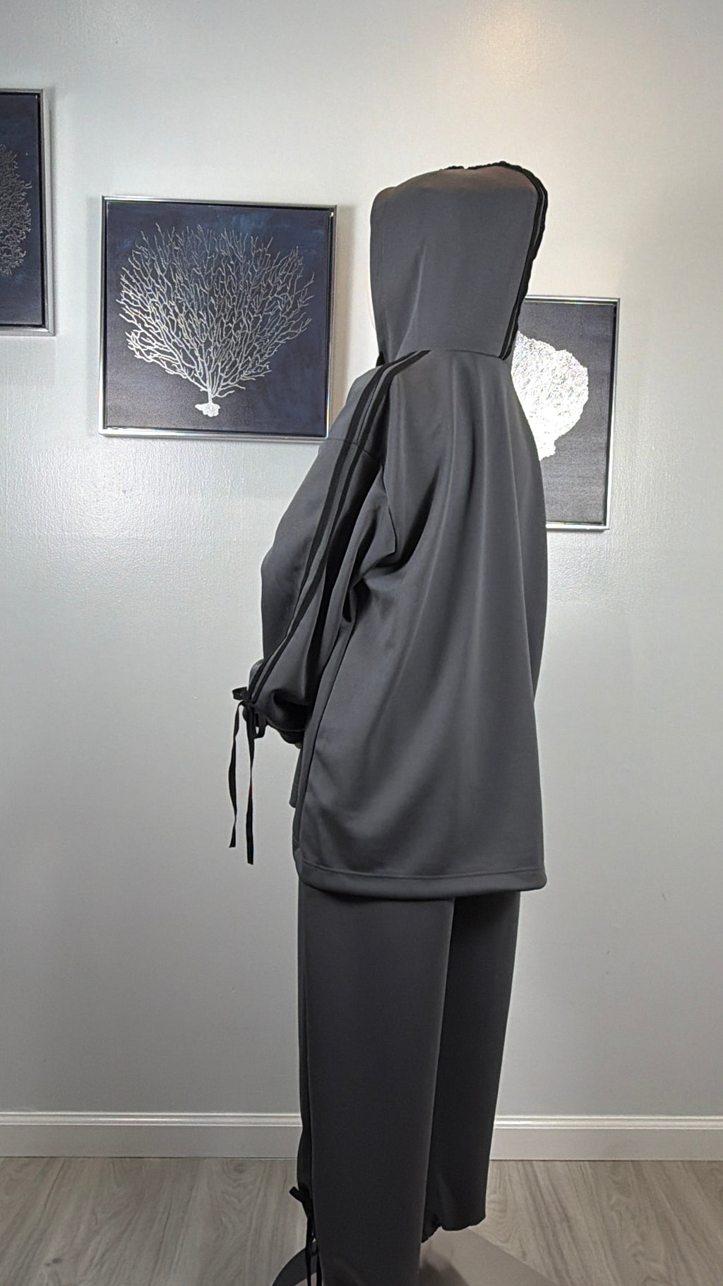 Veila Modest Hoodie and Jogger Set for Women, Hijab Friendly Tracksuit