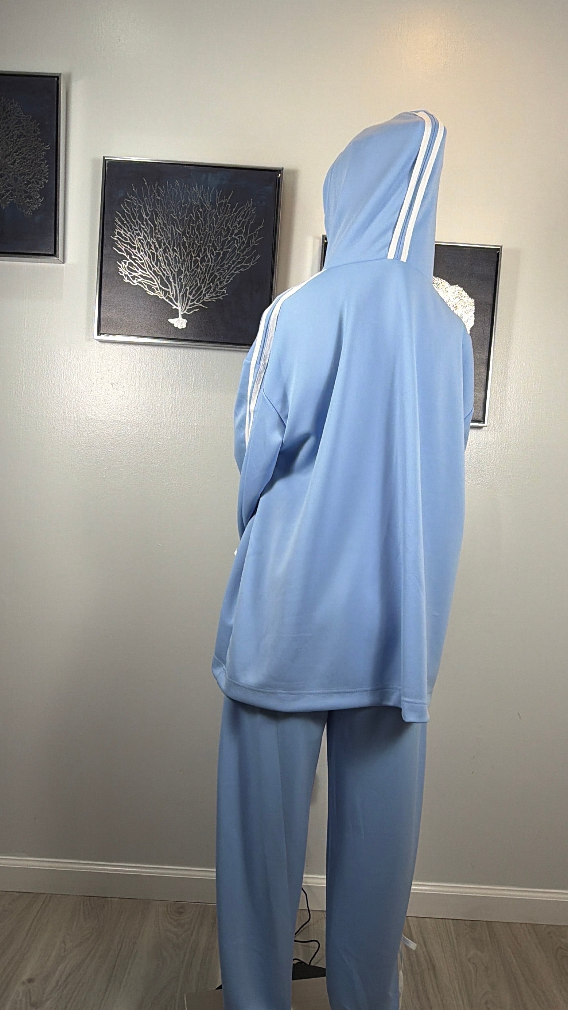Veila Modest Hoodie and Jogger Set for Women, Hijab Friendly Tracksuit