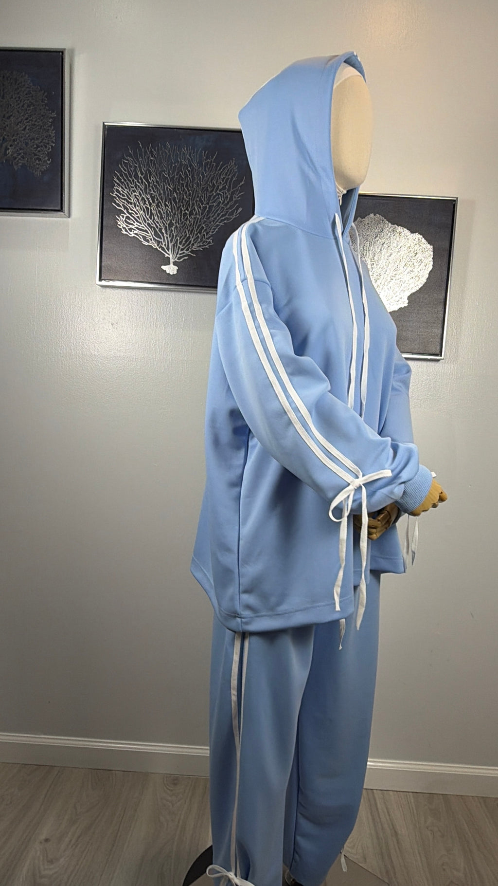Veila Modest Hoodie and Jogger Set for Women, Hijab Friendly Tracksuit
