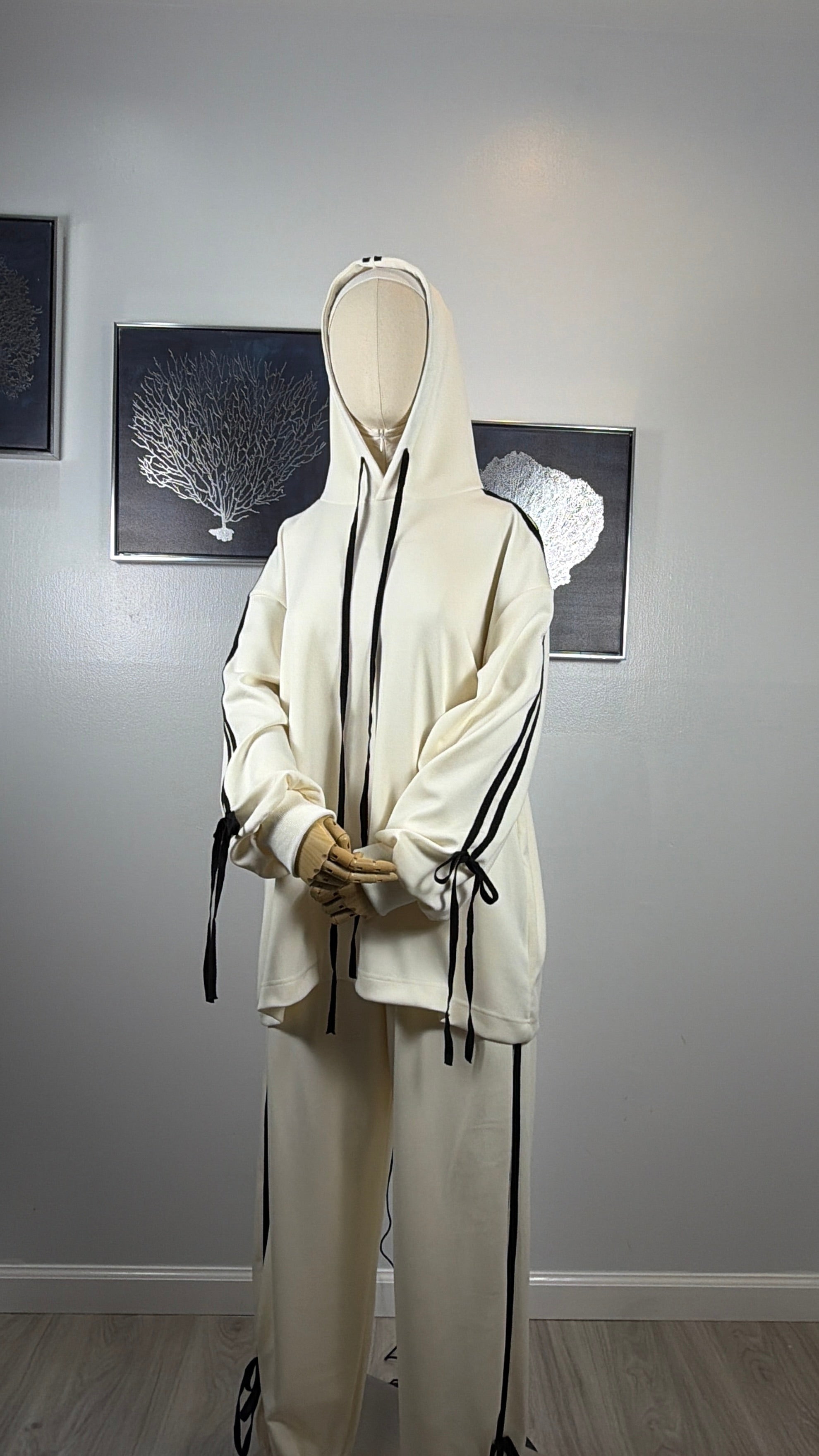 Veila Modest Hoodie and Jogger Set for Women, Hijab Friendly Tracksuit