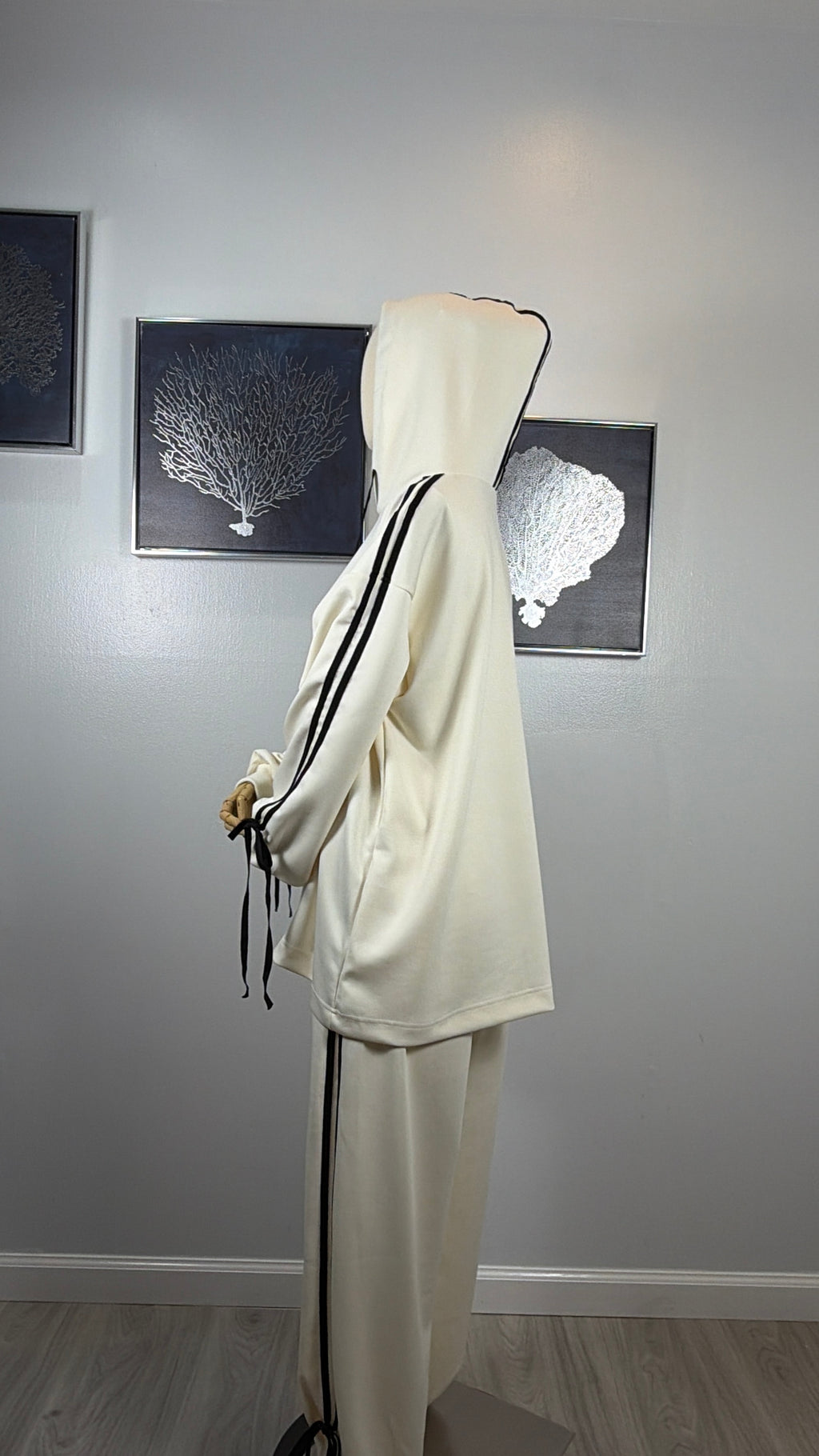 Veila Modest Hoodie and Jogger Set for Women, Hijab Friendly Tracksuit