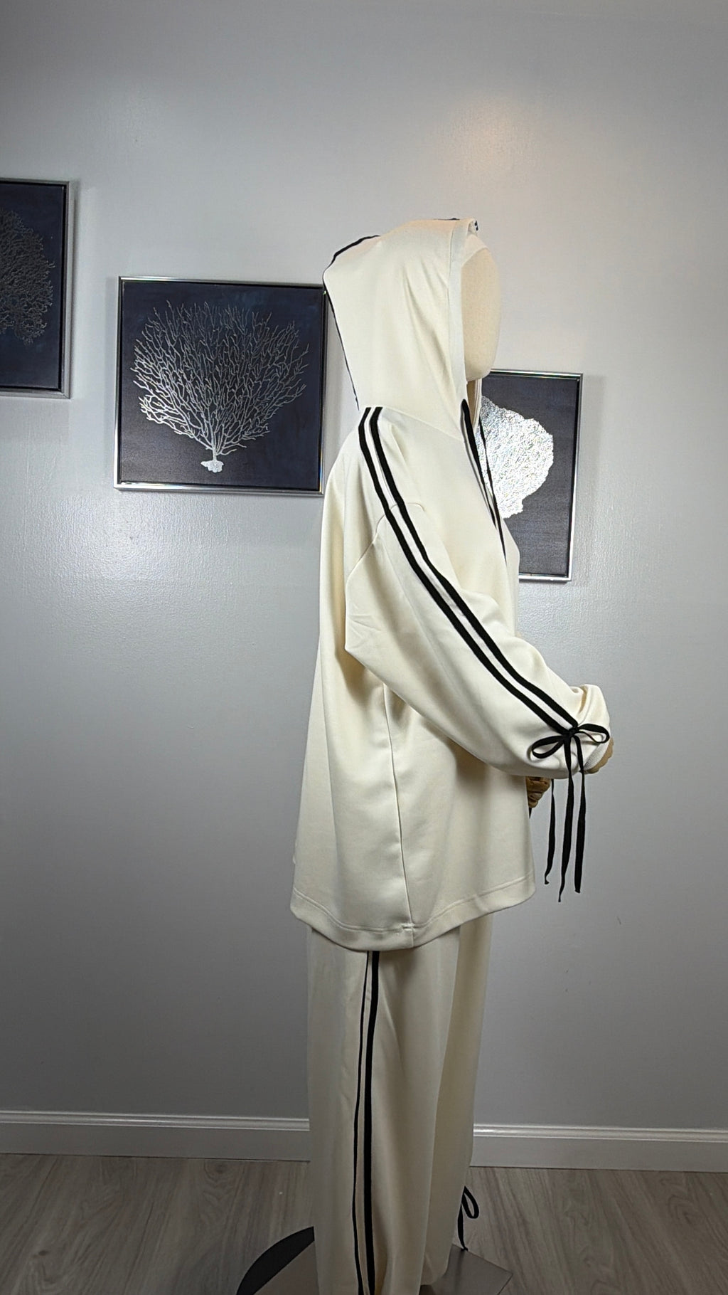 Veila Modest Hoodie and Jogger Set for Women, Hijab Friendly Tracksuit