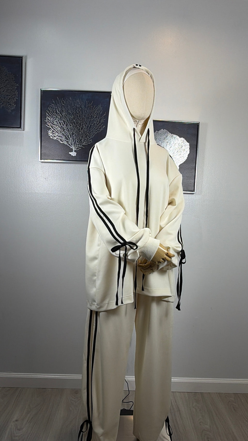 Veila Modest Hoodie and Jogger Set for Women, Hijab Friendly Tracksuit
